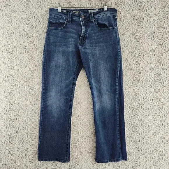 TK Axel Slim Boots Stretched Men's Jeans 32x30 - Picture 1 of 10